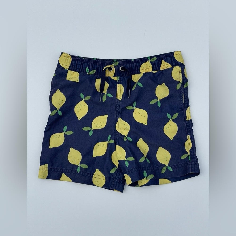 Hanna Andersson Boys' Swim Shorts Bathing Suit Size 90 (US 3) Swim Trunkss